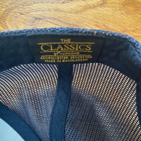 Yellowstone Hats Trucker Black and Blue Set with Yellow Stitching, one size - Picture 8 of 8